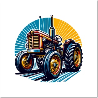 Tractor Posters and Art